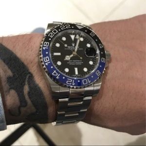 Rolex Batman GMT Master